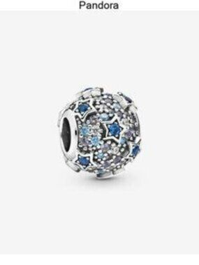 Elevated Stars Pav?? Pandora Charm